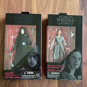 Rey & Kylo Ren Action figures